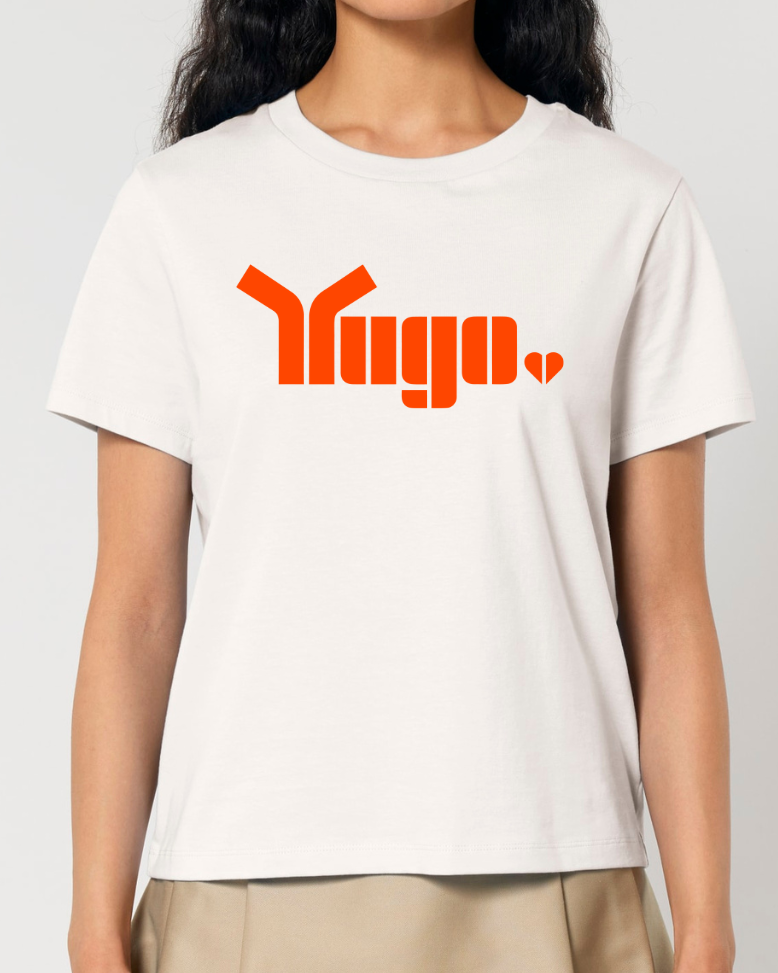 Women's medium fit Red Yugo T-Shirt