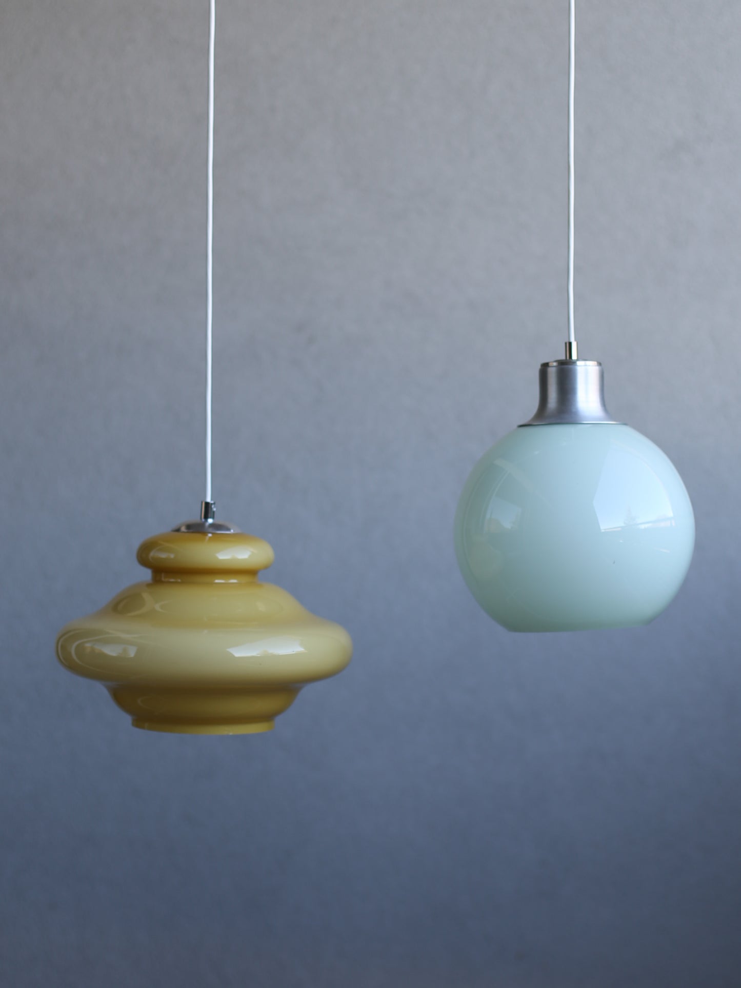 A pair of vintage lamps