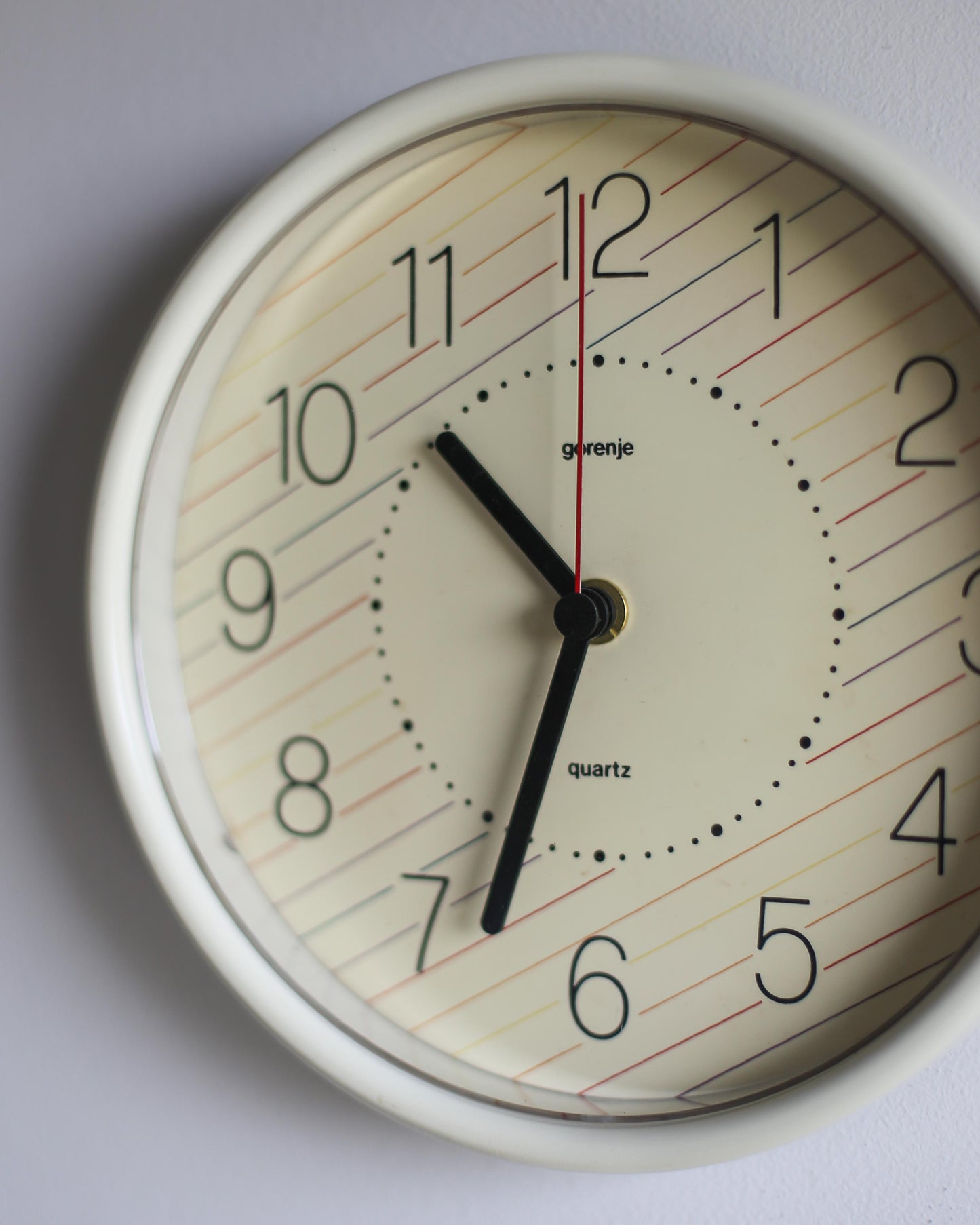 Retro Gorenje wall clock