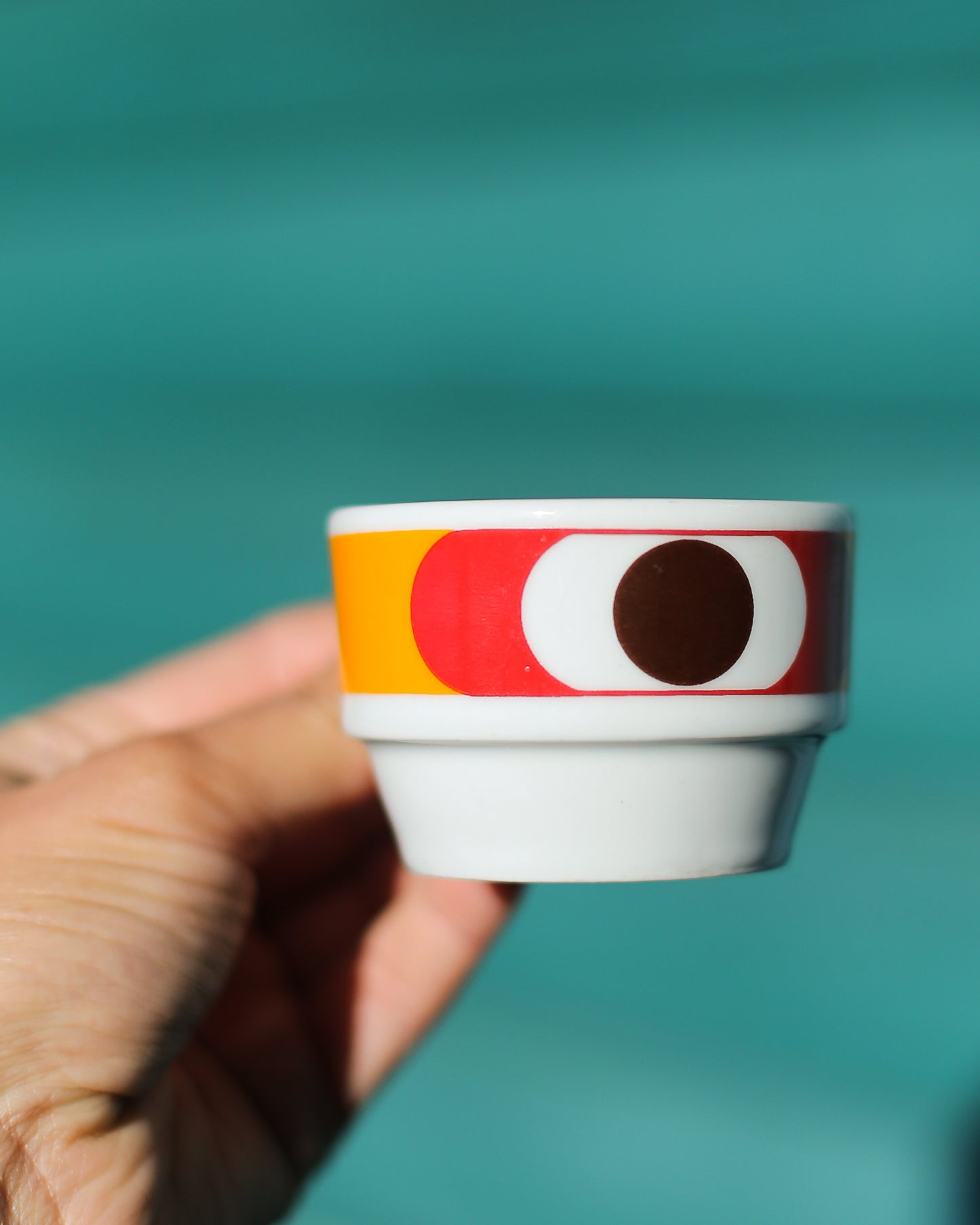 Vintage Jugokeramika Espresso Cups — Set of 5