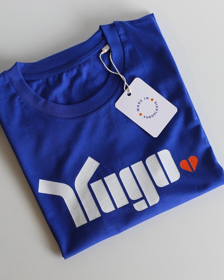 Blue Women's Yugo T-Shirt - Made in Yugoslavia