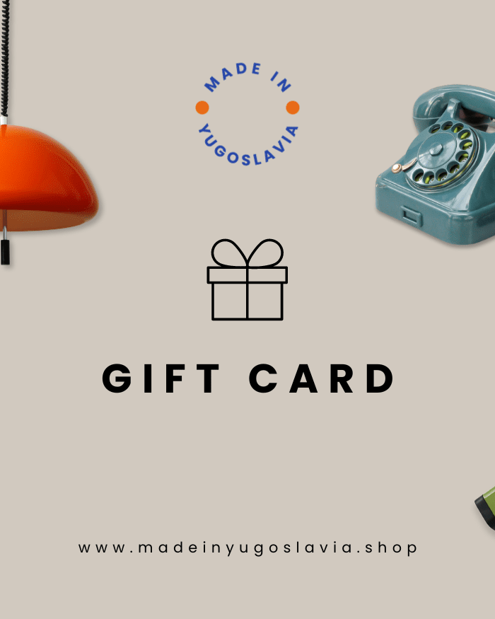 Made in Yugoslavia gift card - Made in Yugoslavia