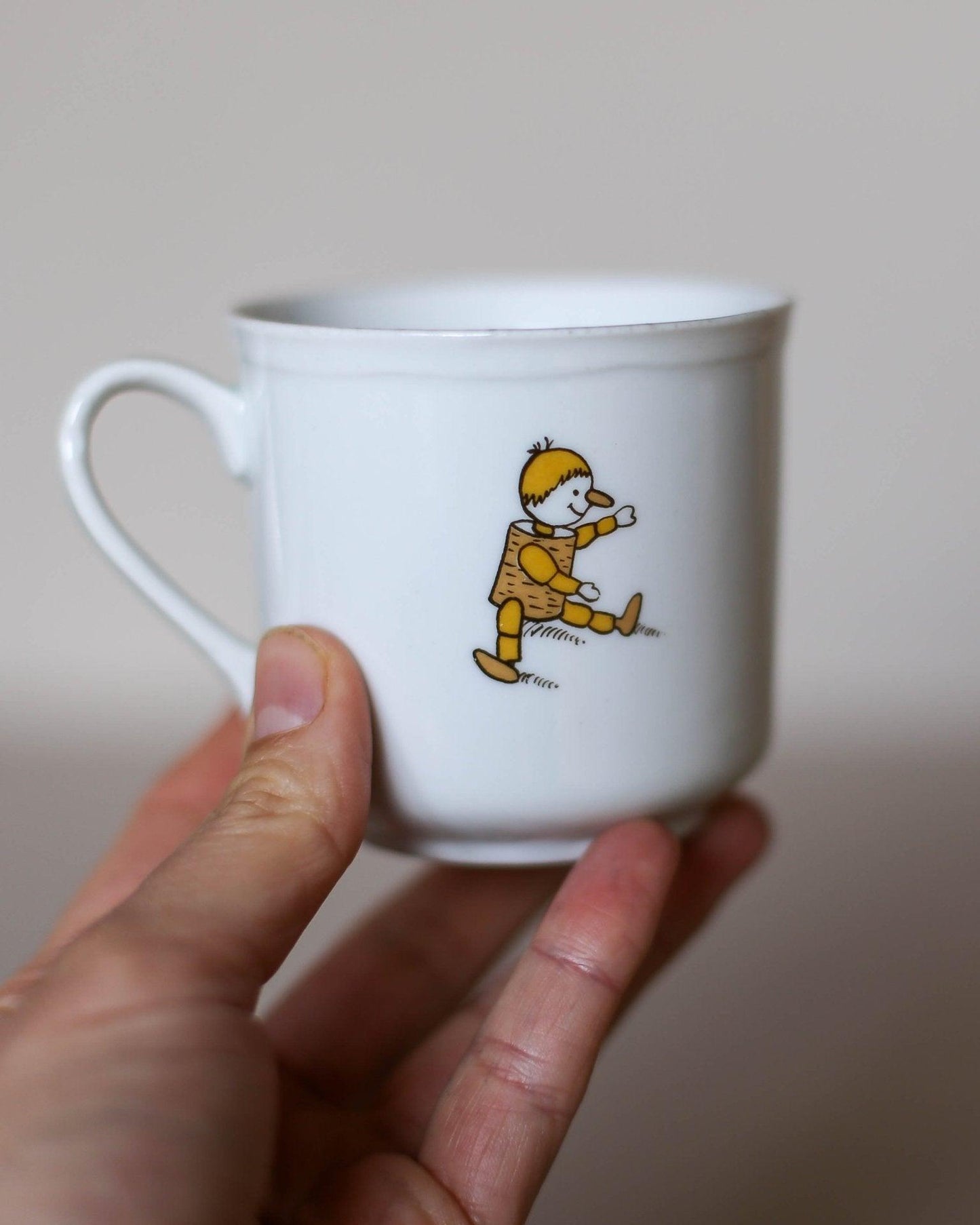 Pinocchio Coffee cup by Titov Veles - Made in Yugoslavia