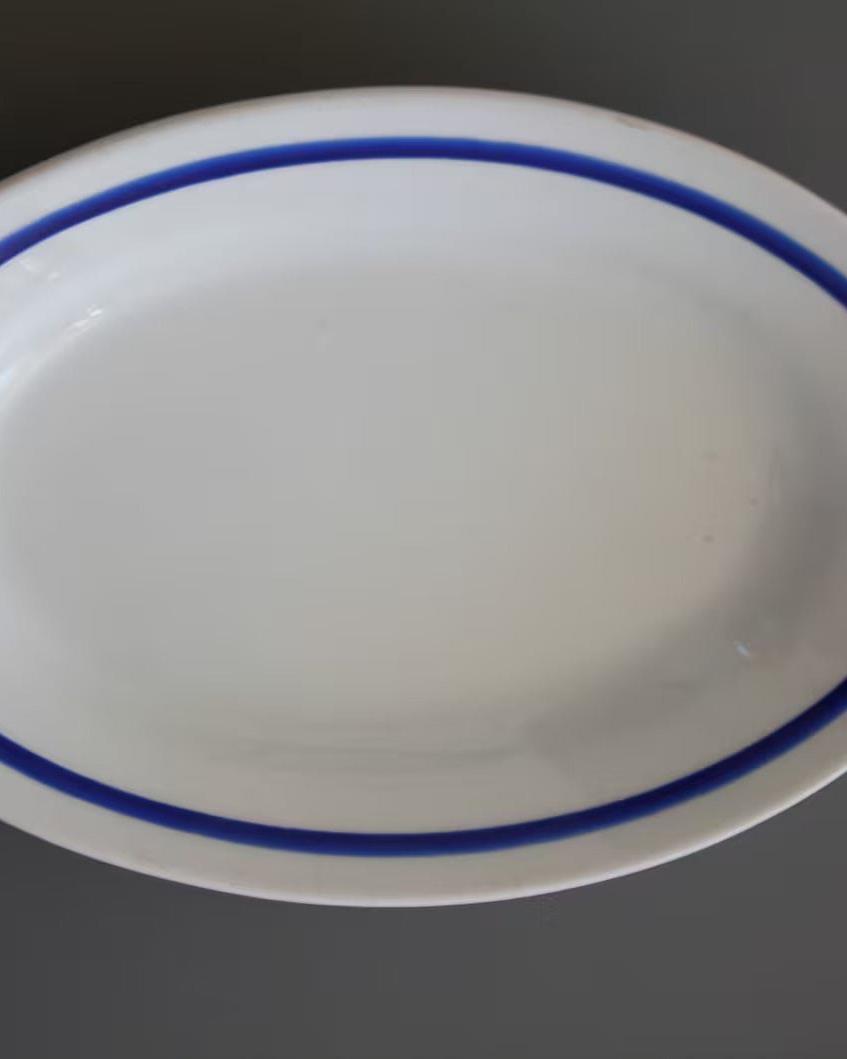 Vintage Jugokeramika oval serving dish - Made in Yugoslavia