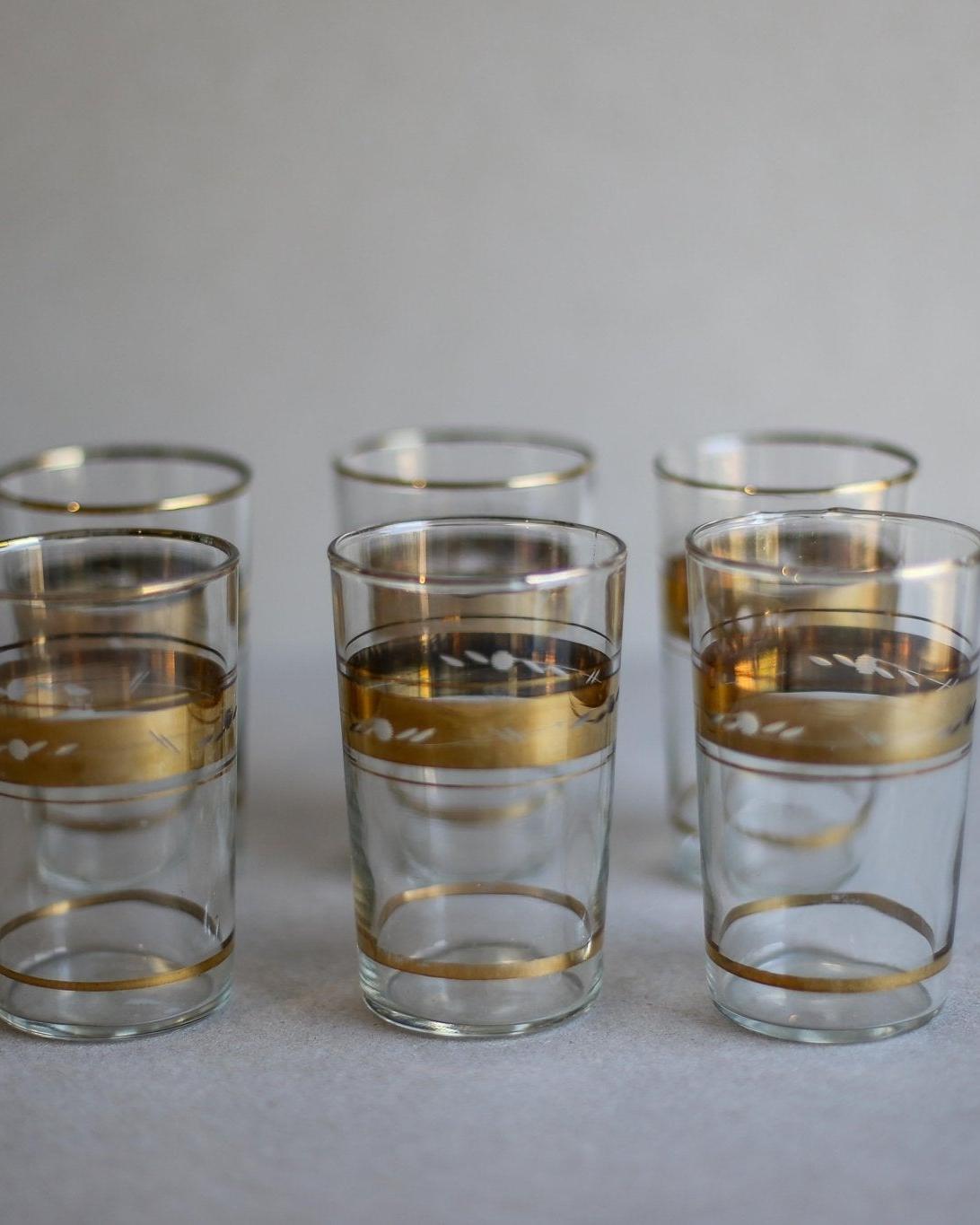 Vintage Yugoslav Glass Set - Made in Yugoslavia