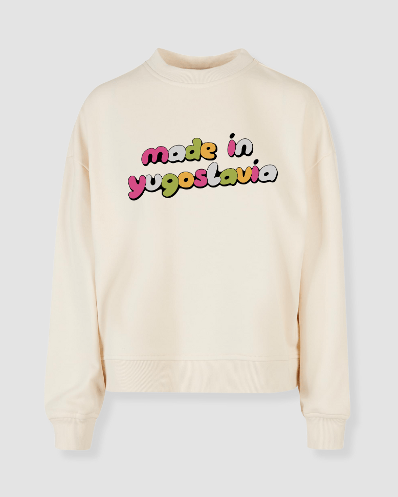 Women's MIYU crewneck sweatshirt - Made in Yugoslavia