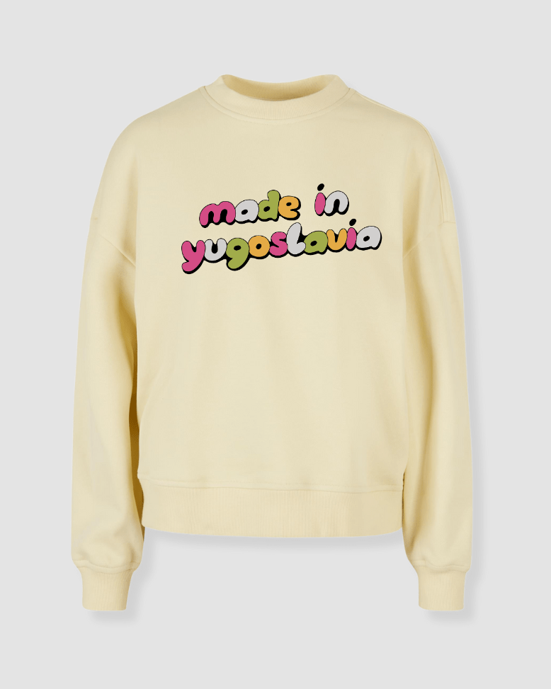 Women's MIYU crewneck sweatshirt - Made in Yugoslavia