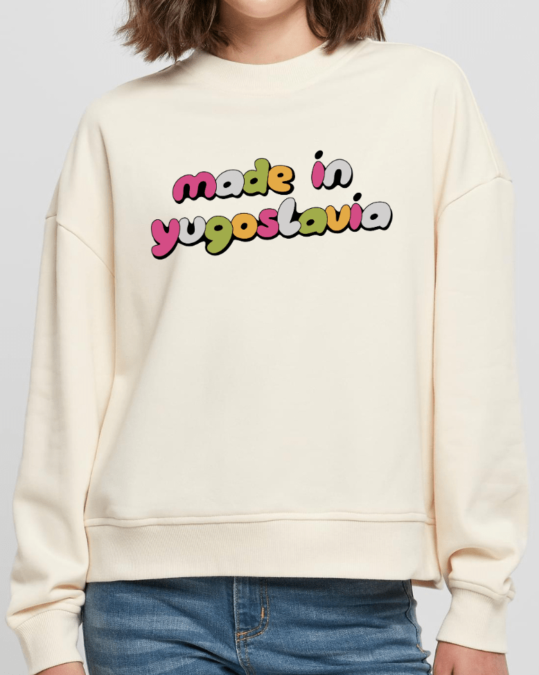 Women's MIYU crewneck sweatshirt - Made in Yugoslavia