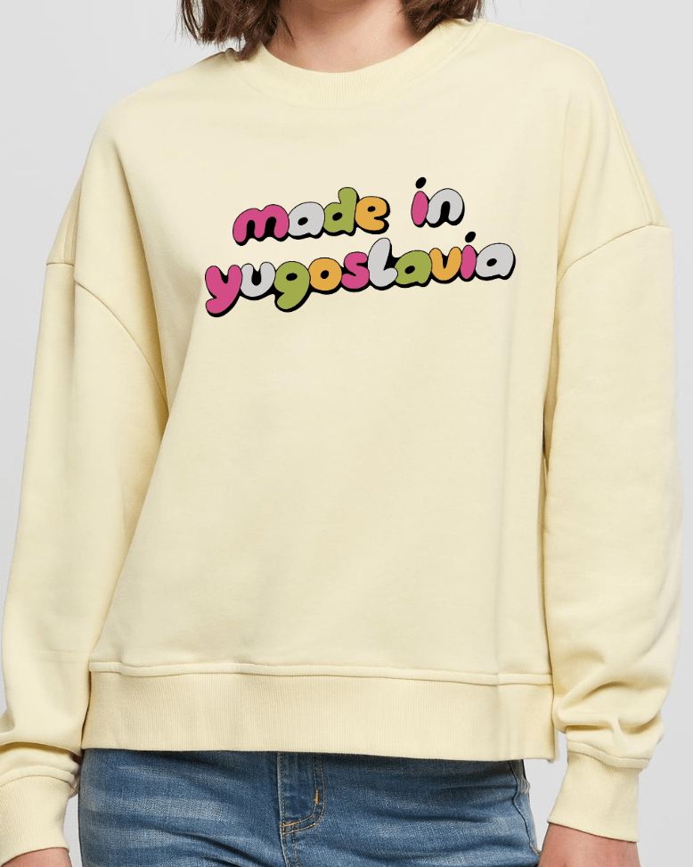 Women's MIYU crewneck sweatshirt - Made in Yugoslavia