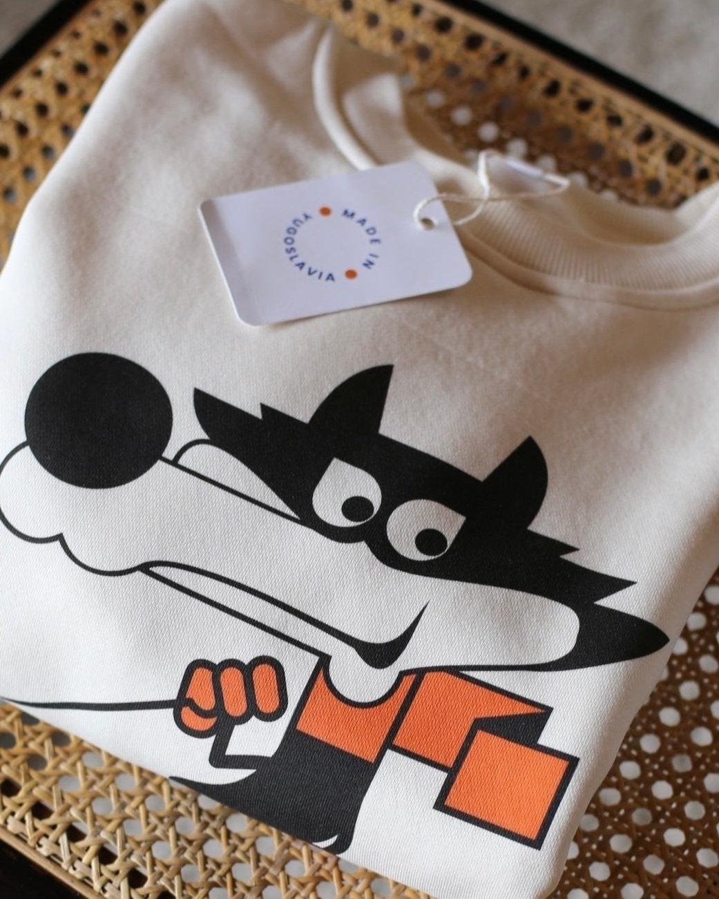 Women's Vucko crewneck sweatshirt - Made in Yugoslavia