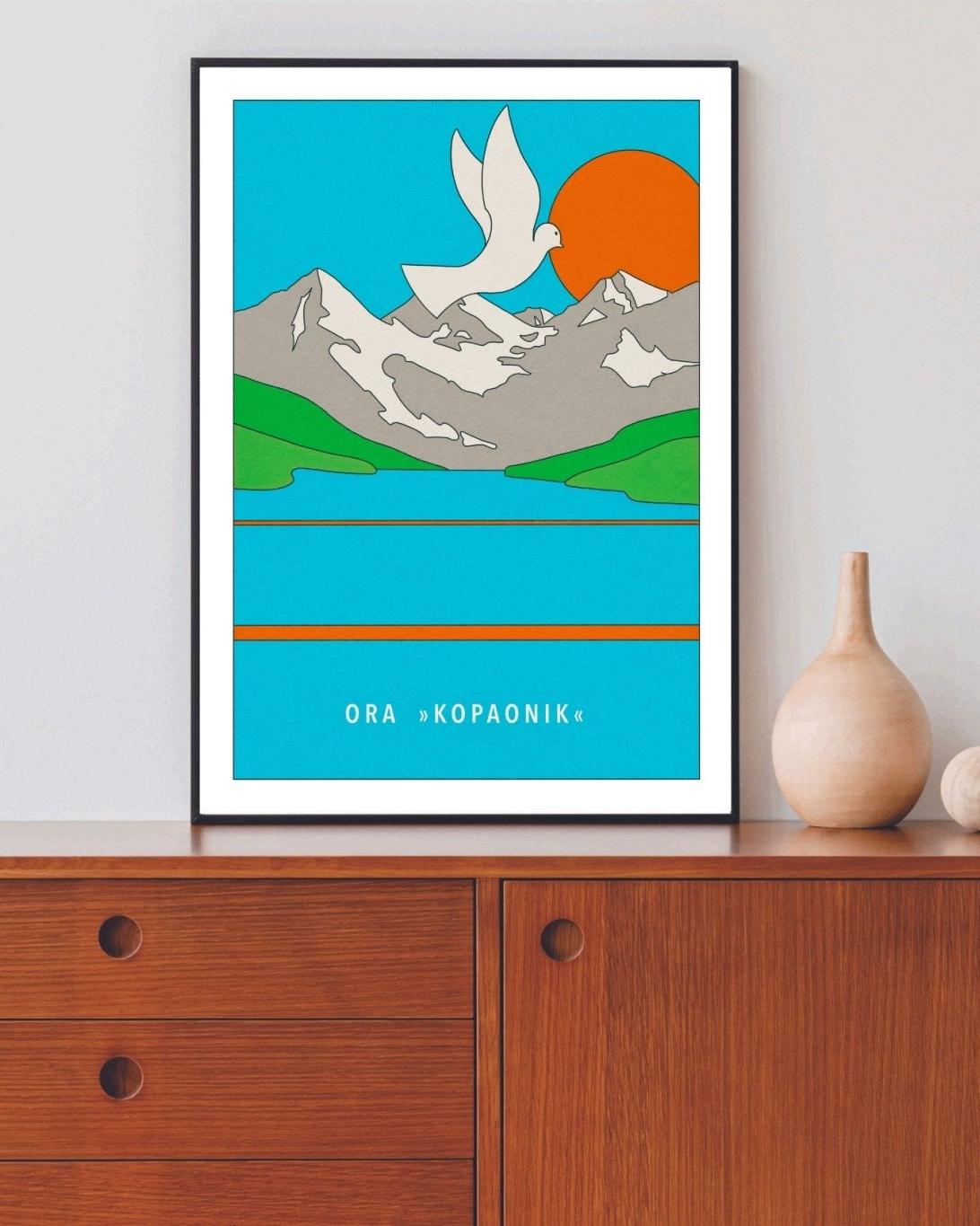 Ora Kopaonik art print - Made in Yugoslavia