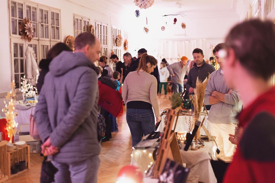 Made in Yugoslavia at the Tabor Bazar Christmas fair in Ljubljana