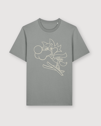 Unisex Gray Vučko T-Shirt