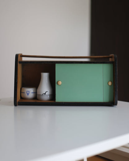 Vintage wall-mounted kitchen cabinet