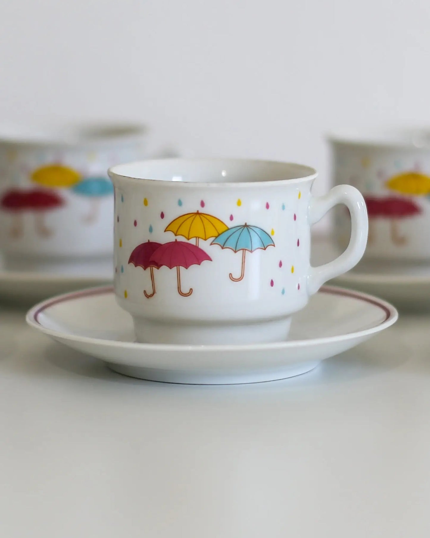 Set of 6 FP Zajecar Umbrella cups