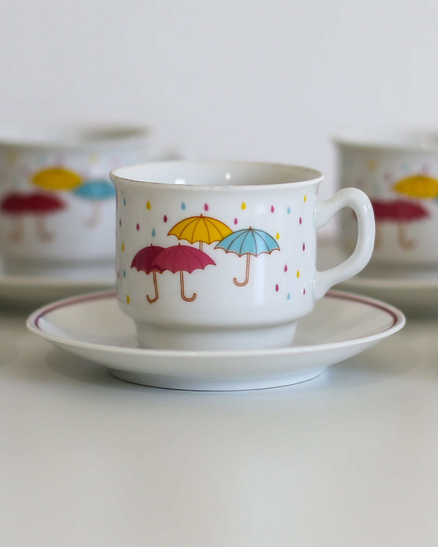 Set of 6 FP Zajecar Umbrella cups