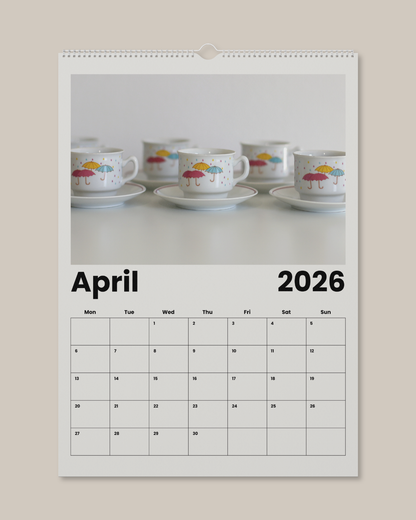 Wall Calendar 2026 Made in Yugoslavia