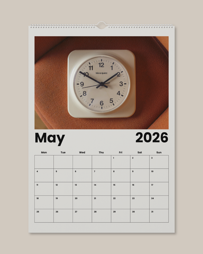 Wall Calendar 2026 Made in Yugoslavia