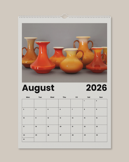 Wall Calendar 2026 Made in Yugoslavia