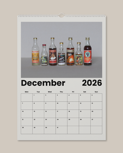 Wall Calendar 2026 Made in Yugoslavia