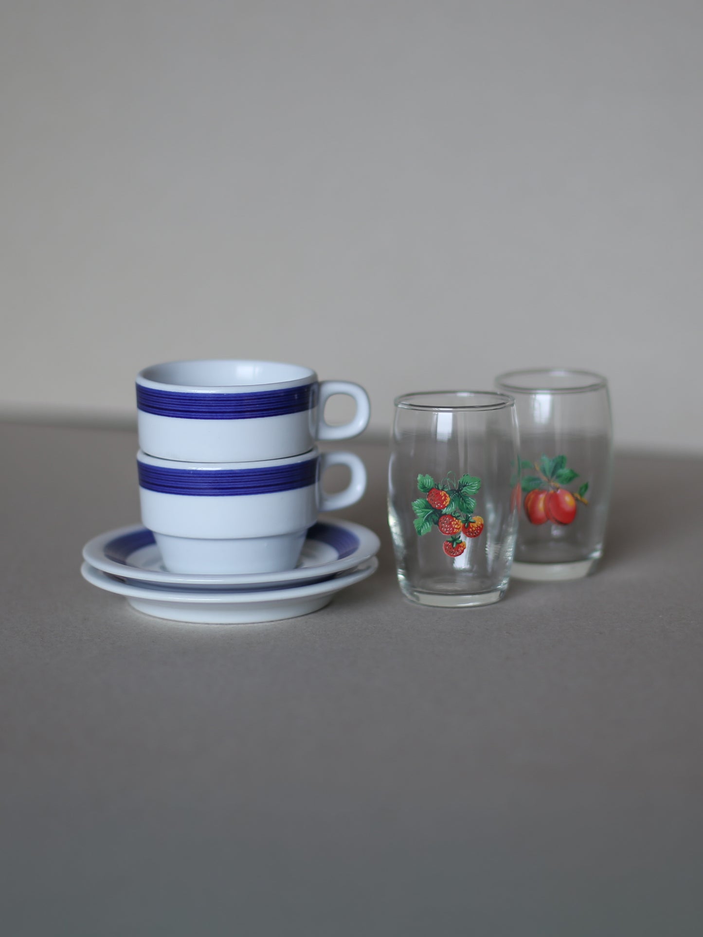 Vintage Coffee Cups and Fruit Glasses – Yugoslavia