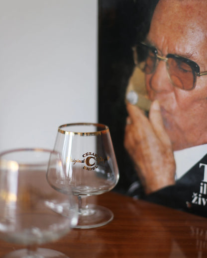 Badel Vintage Brandy Glasses