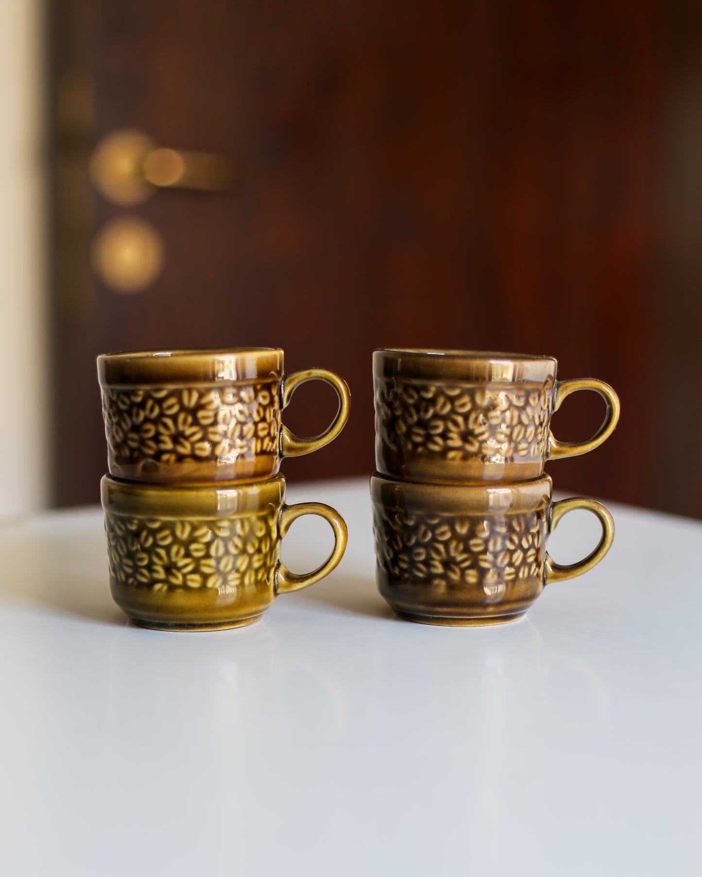 Vintage Yugoslav Kil Ceramic Espresso Cups – Set of 4