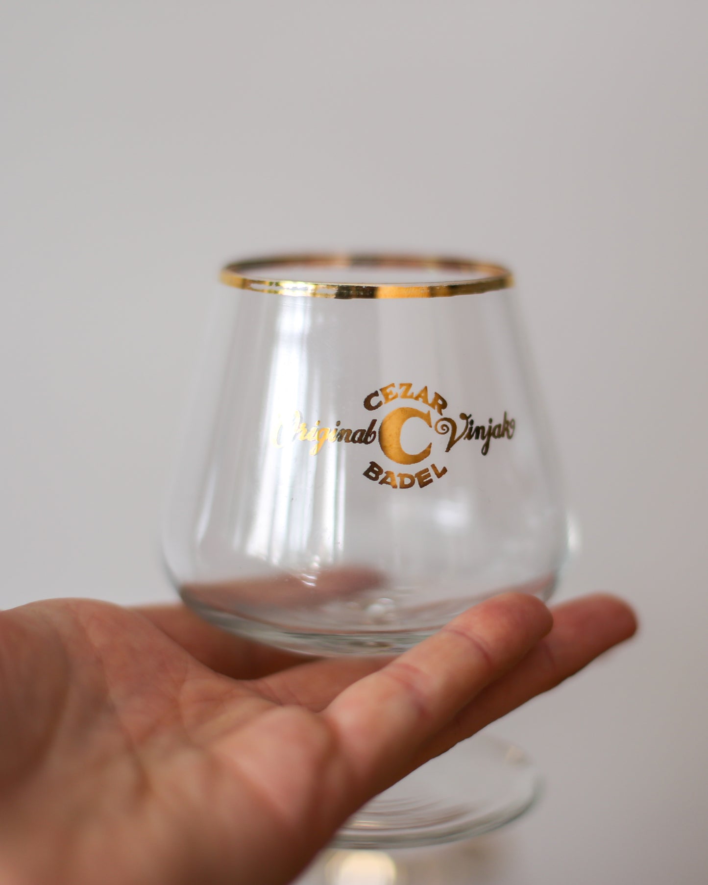 Badel Vintage Brandy Glasses