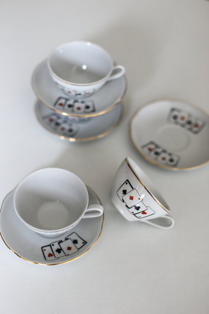 Rare 1960s Jugokeramika espresso set