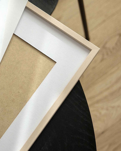 Natural Wood Picture Frame, 50x70 cm