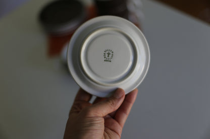 Set of 4 vintage cups with saucers