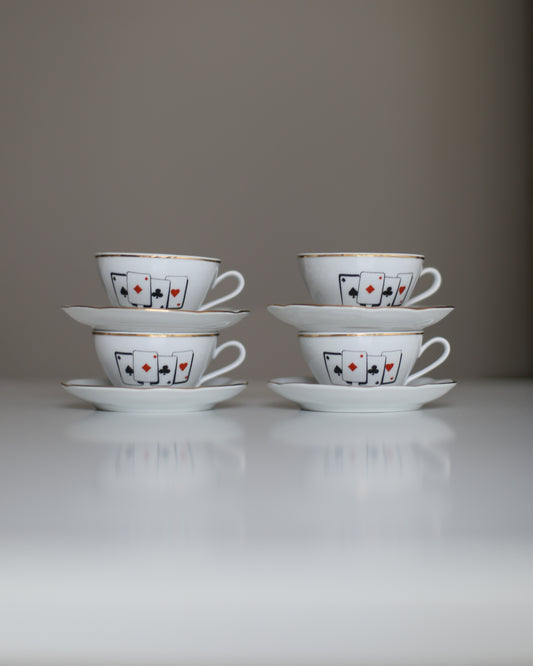 Rare 1960s Jugokeramika espresso set