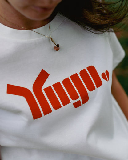 Women's medium fit Red Yugo T-Shirt