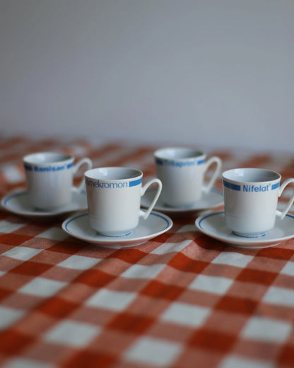 Vintage Zajecar Coffee Cups