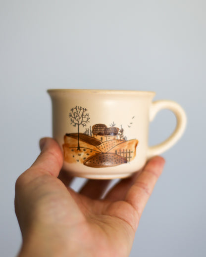 Vintage KIL Liboje Coffee Cups & Saucers – Set of 4