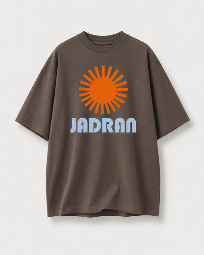 Unisex Oversized Sun Brown T-Shirt