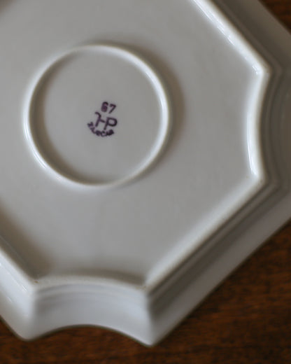 FP Zaječar maker’s mark on the underside of a plate