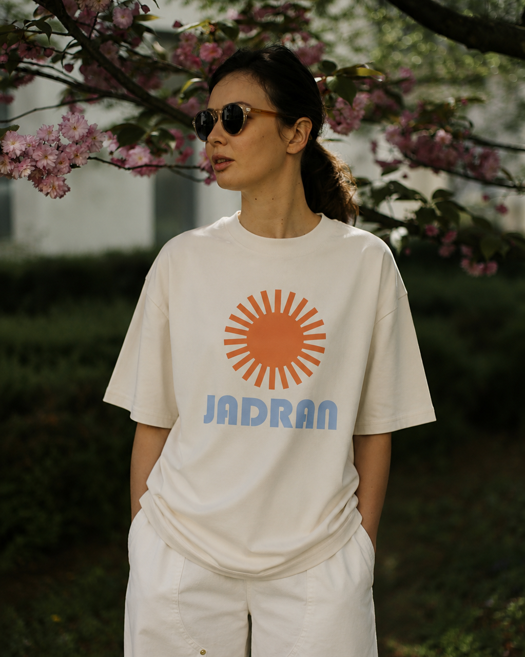 Unisex Oversized Sun Cream T-Shirt