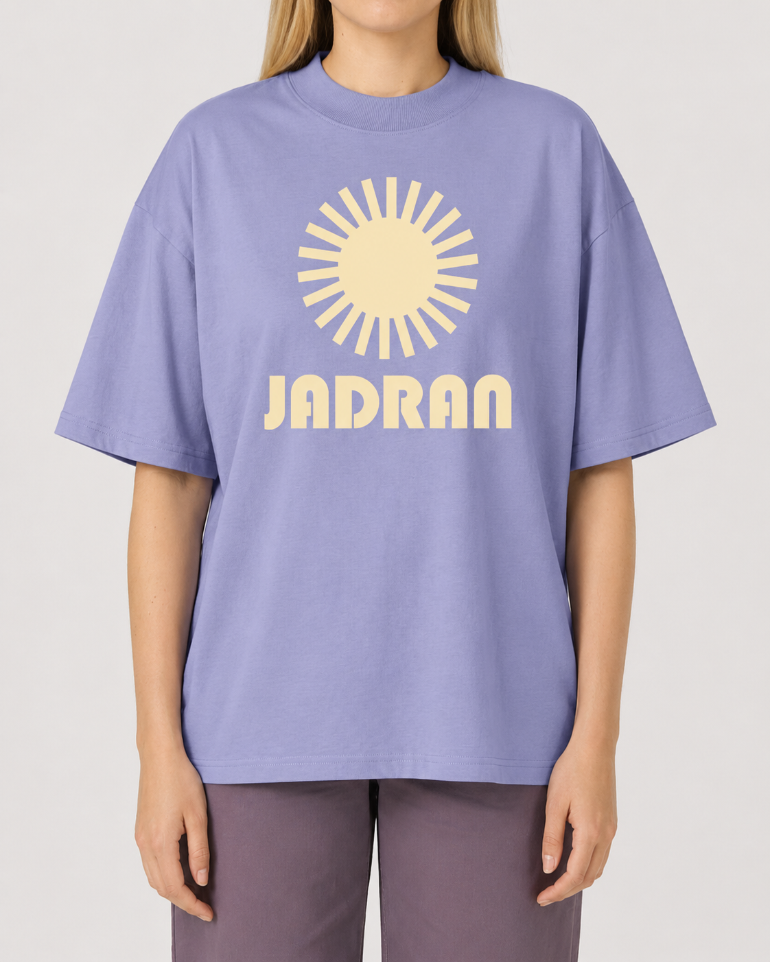 Unisex Oversized Sun Violet T-Shirt