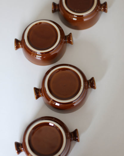 Set of 4 vintage KIL Liboje bowls