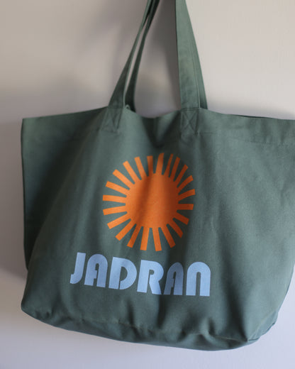 Sunny Adriatic Oversized Bag - Dusty Green