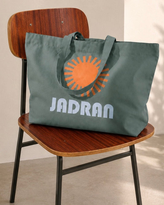 Sunny Adriatic Oversized Bag - Dusty Green