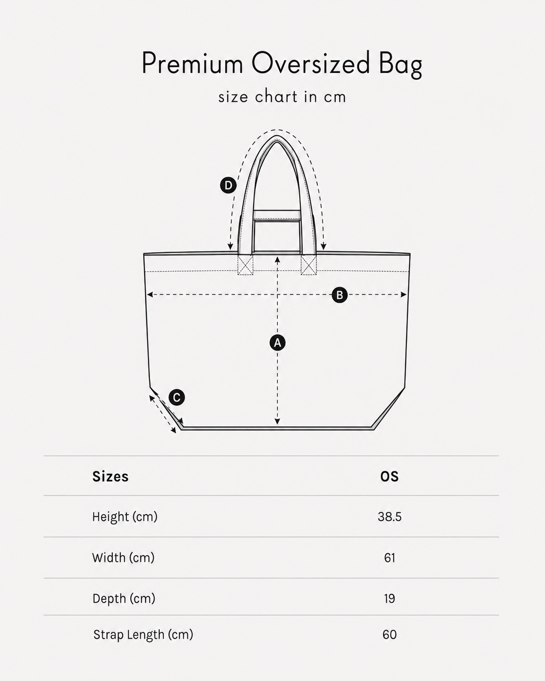 Sunny Adriatic Oversized Bag