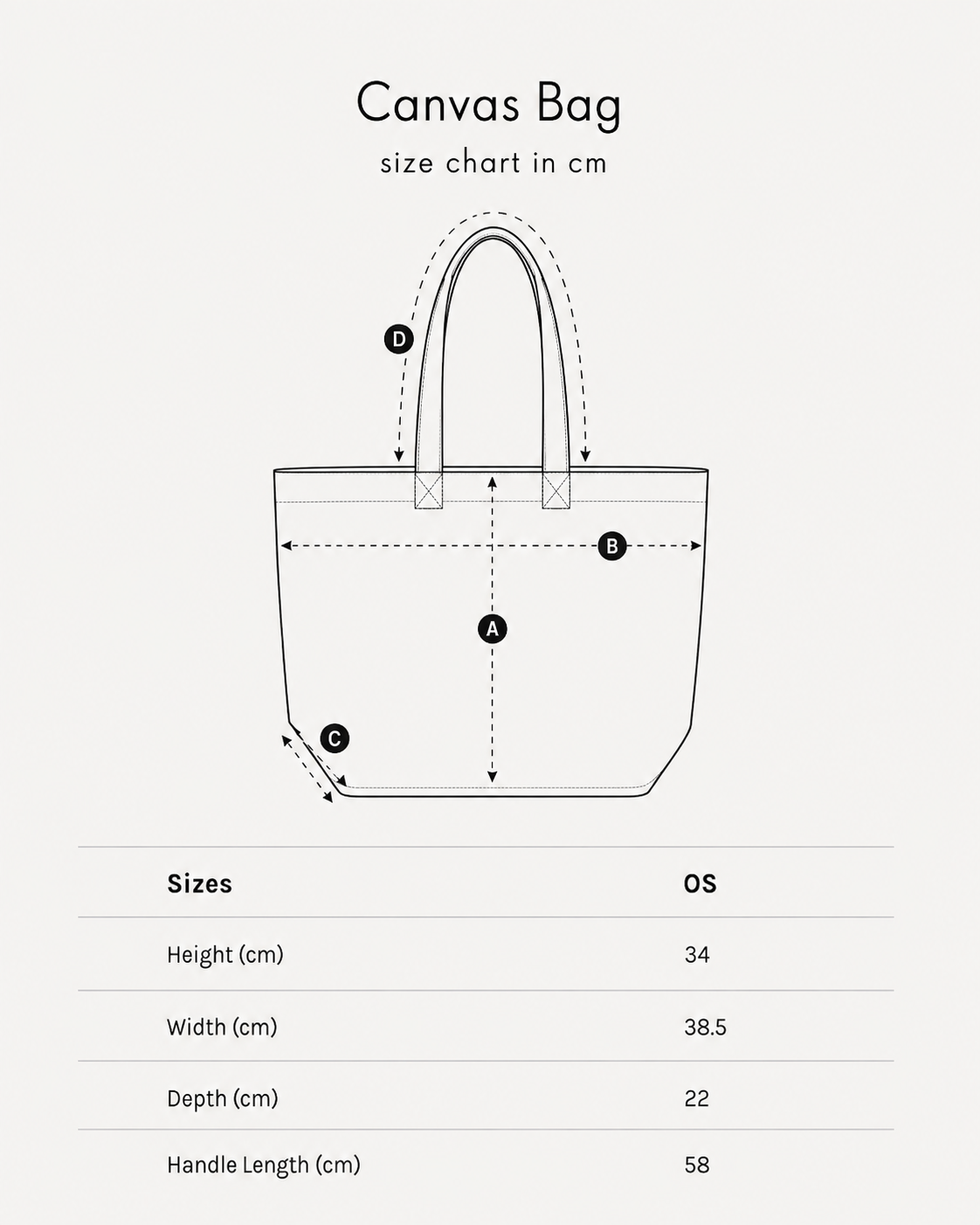 Jadran canvas bag