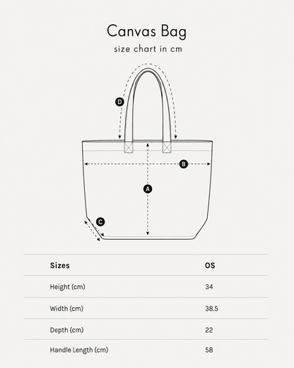 Jadran canvas bag