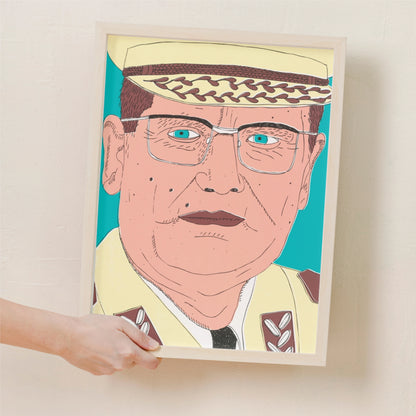 Tito Poster – Premium Giclée Print by Nina Mrsnik
