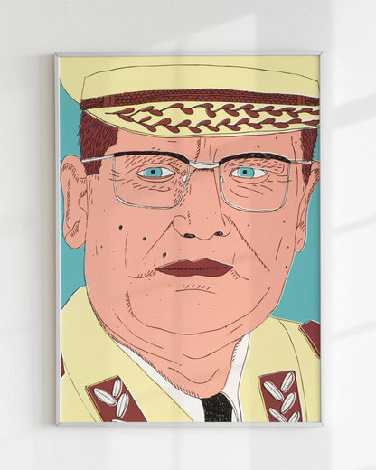 Tito Poster by Nina Mrsnik