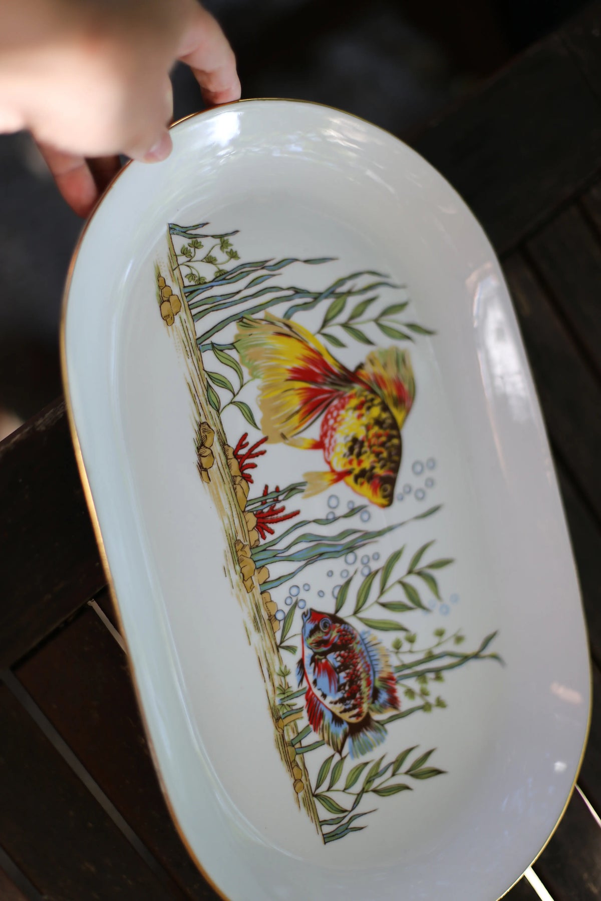 XL Vintage Titov Veles Fish Serving Platter