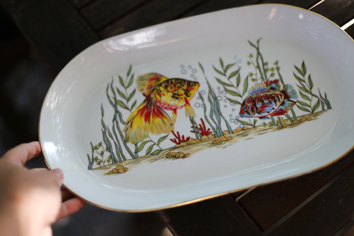 XL Vintage Titov Veles Fish Serving Platter