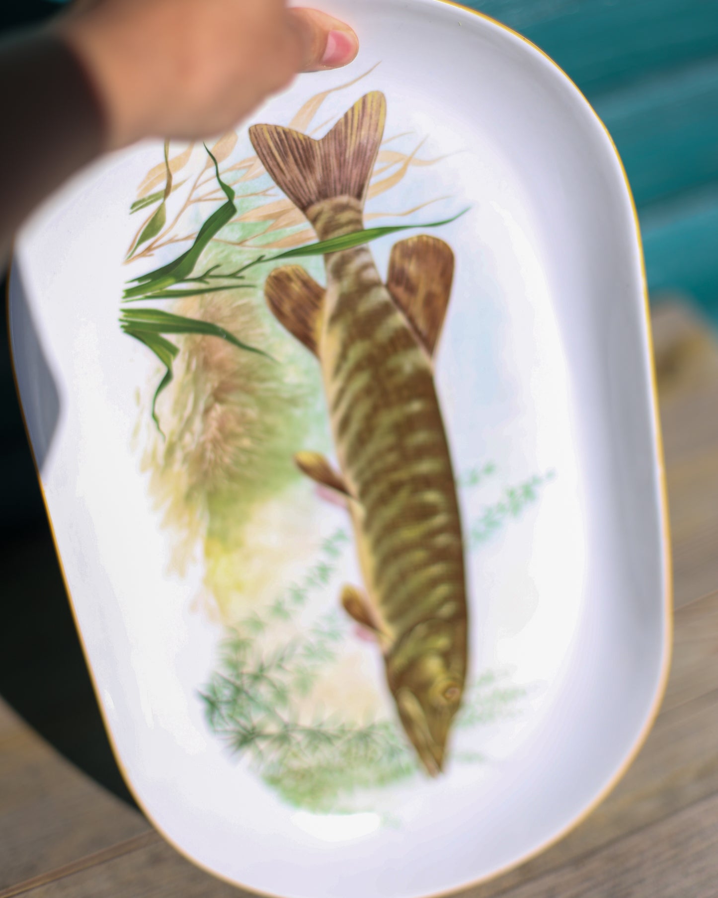XL Vintage PF Zajecar Fish Serving Platter